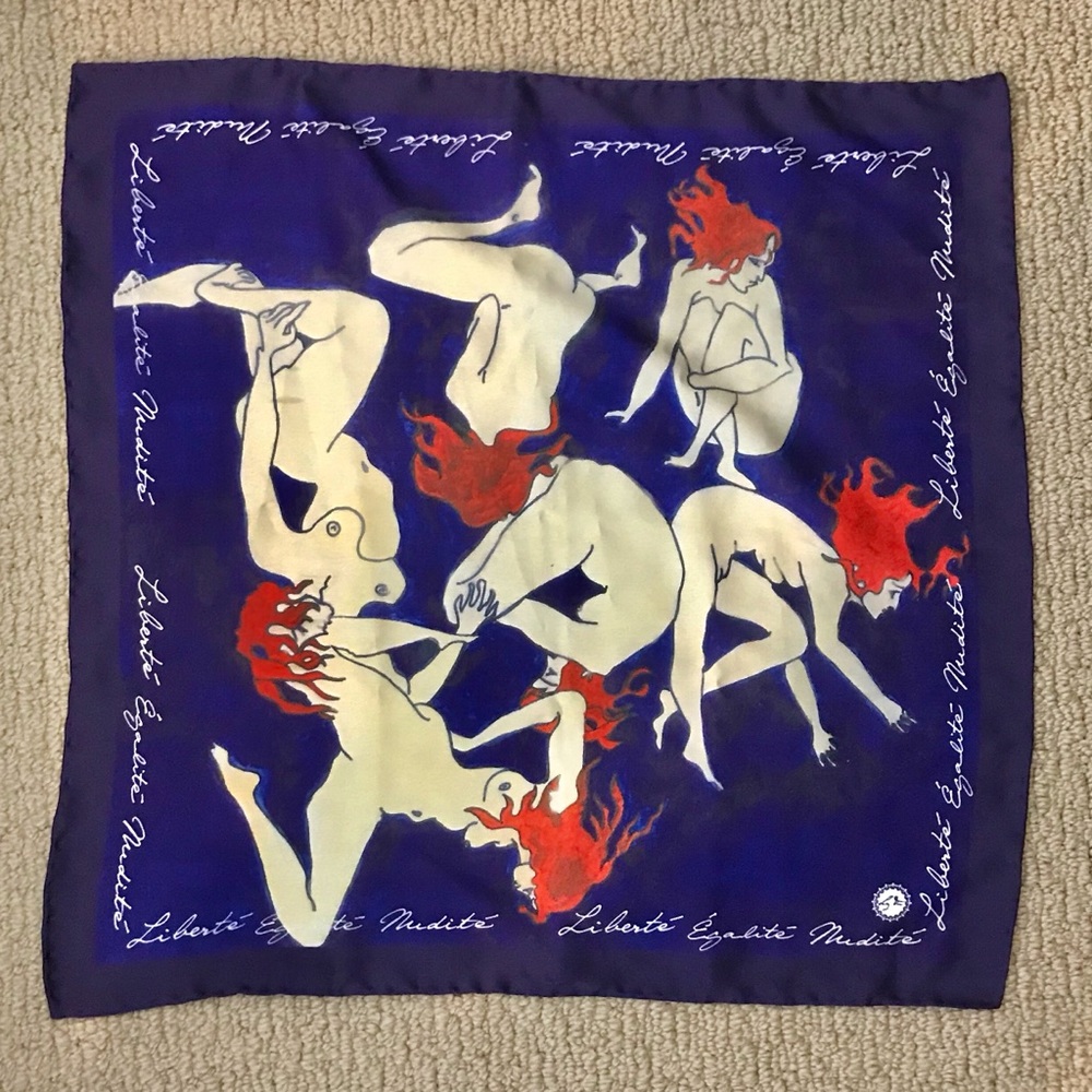 Silk scarf 🧣 Vintage